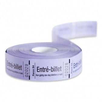 Biglietti d'ingresso numerati