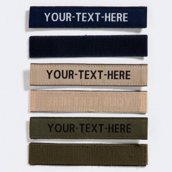Etichette con velcro personalizzate
