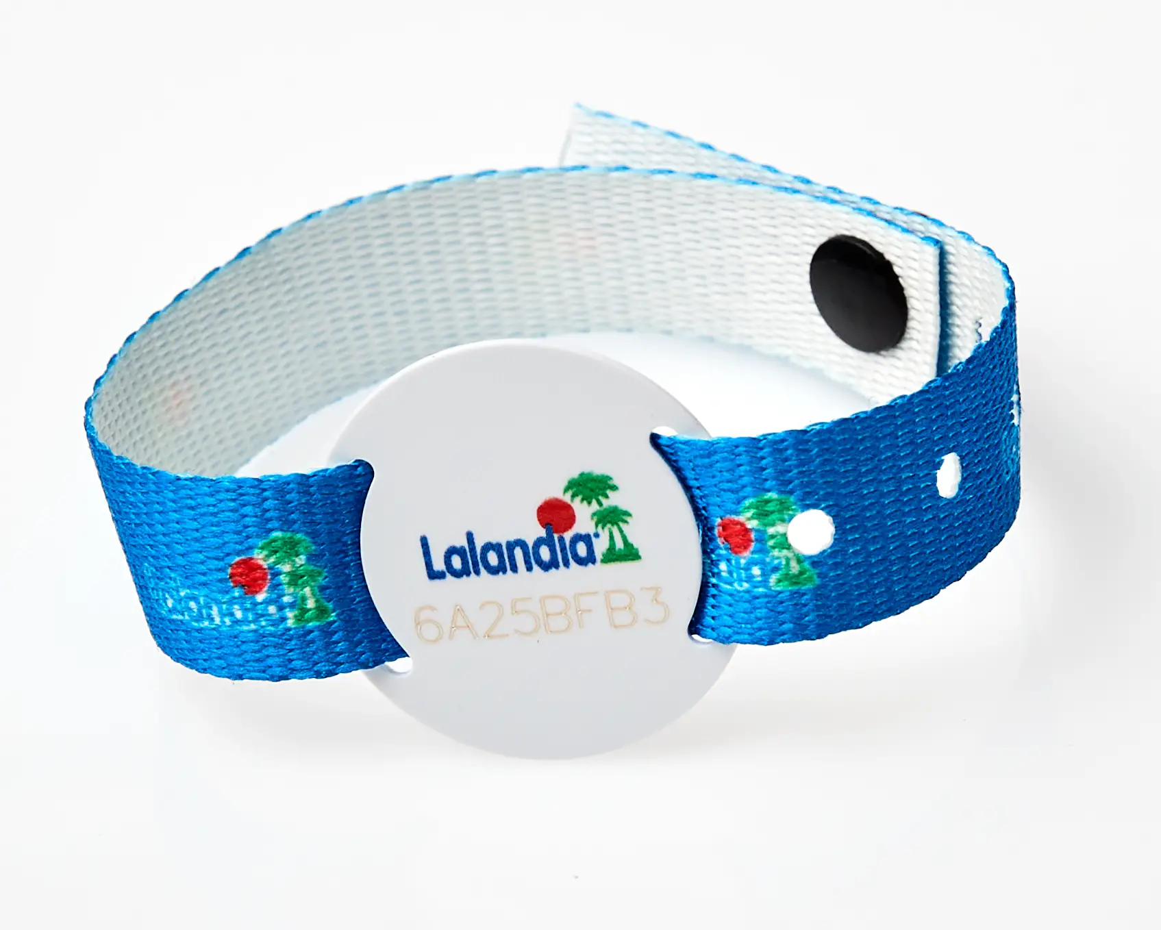 Braccialetti RFID stampati digitalmente con slider in plastica