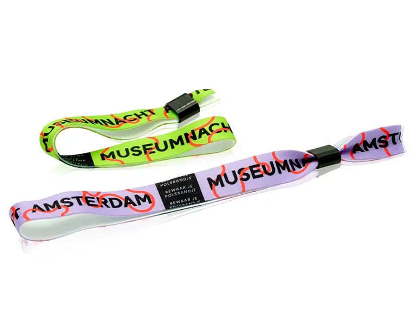 Braccialetti per eventi con stampa