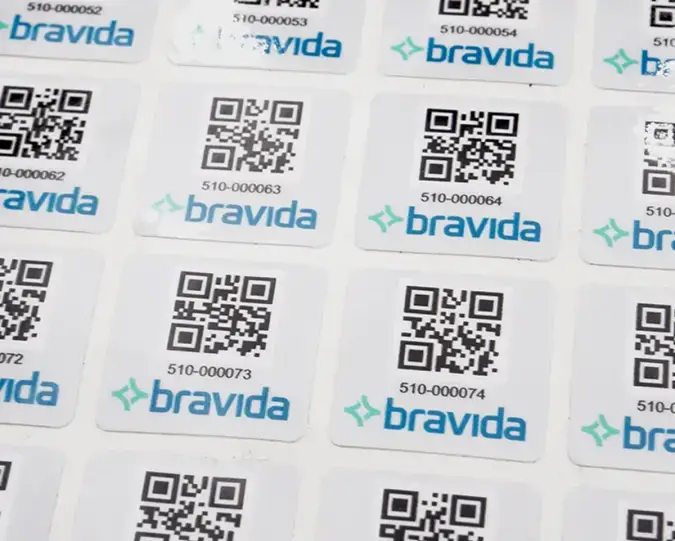 Etichette con dati variabili