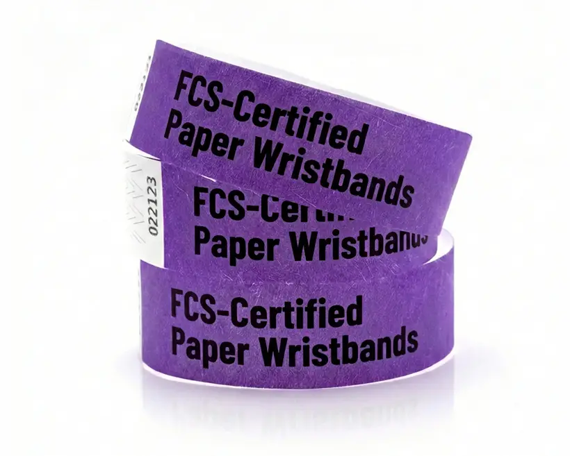 Braccialetti di carta biodegradabili