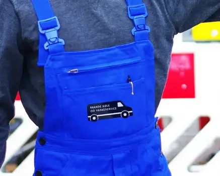 Abbigliamento da lavoro con stampa personalizzata