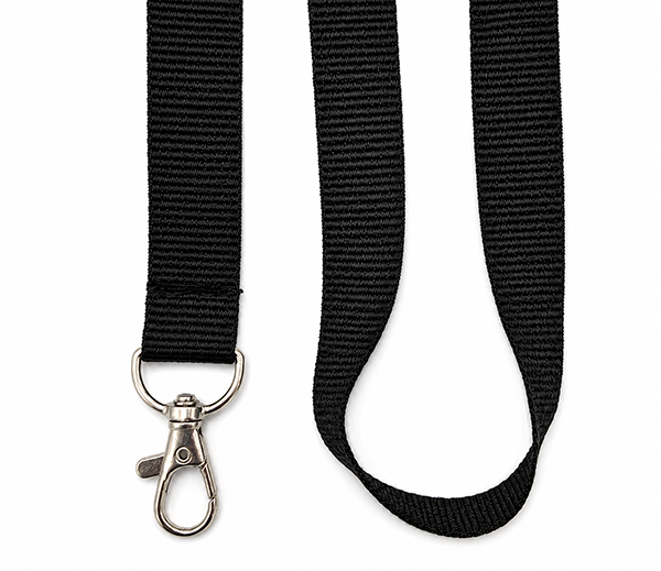 Lanyard nero (Black)