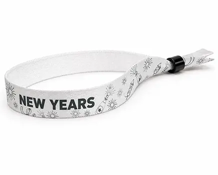 Braccialetti in tessuto per eventi per Capodanno